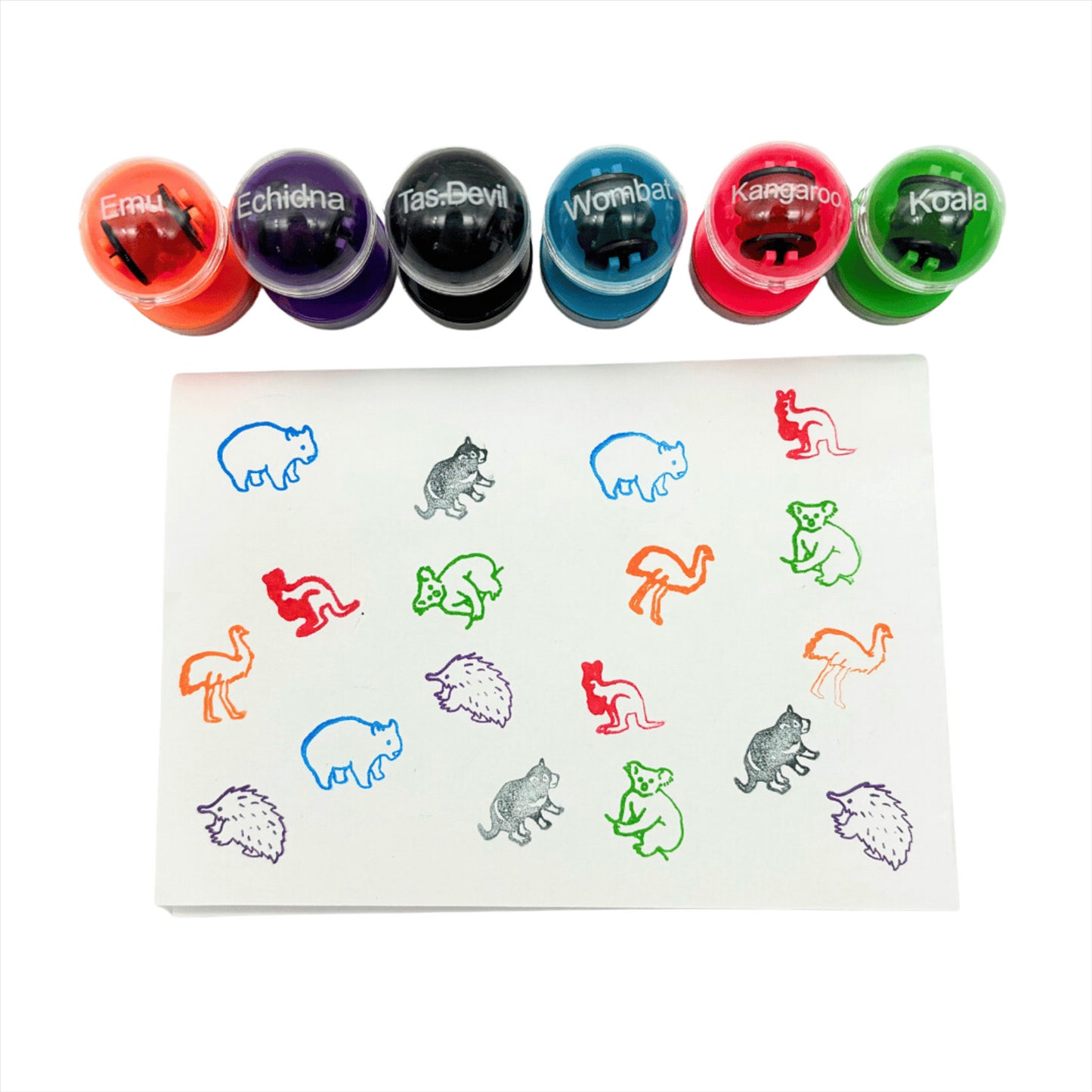Science and Nature Australian Animal Stampers (Pack 48 Stampers)