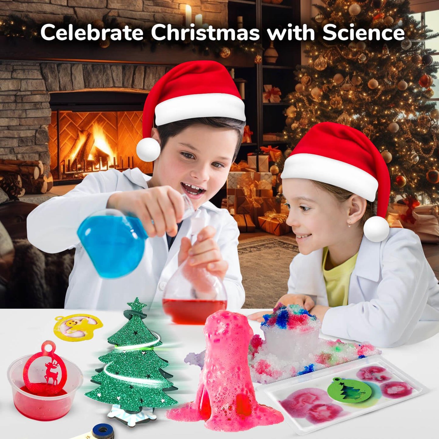 Smartivity Santa’s Science Lab STEM Experiments Kit (Pack of 1)