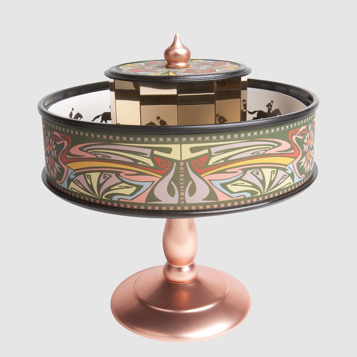 Hemisferium Moderniste Praxinoscope on a Copper Base (Pack of 1)