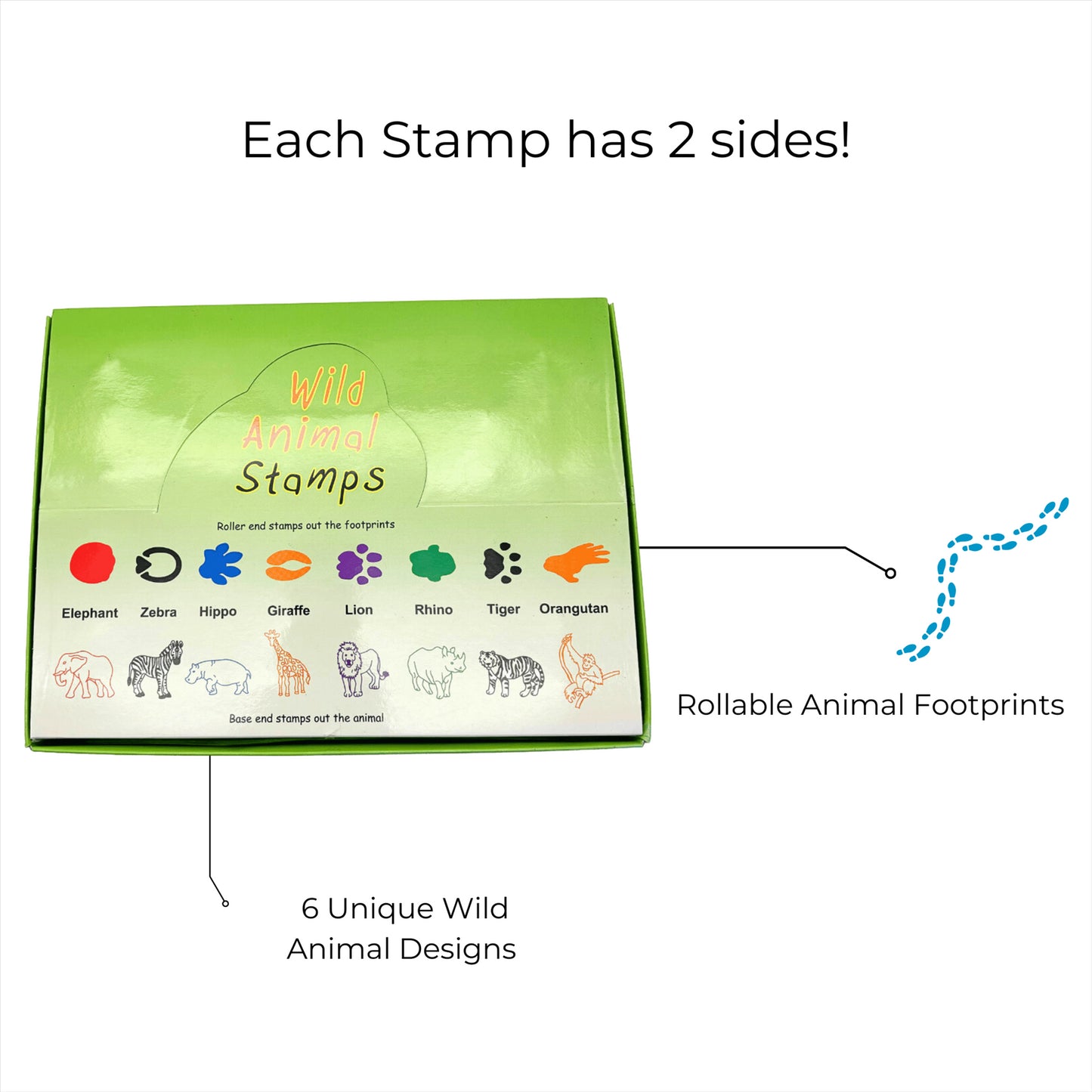 Science & Nature Wild Animal Stamper (Pack 48 Stampers)