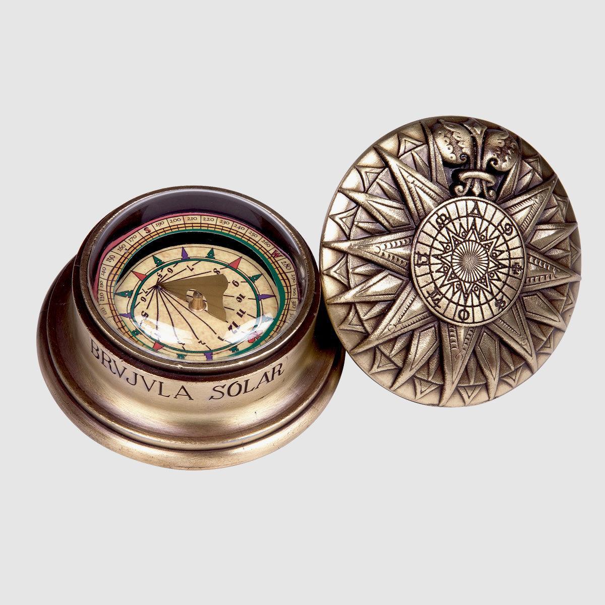 Hemisferium Solar Compass & Sundial Replica (Pack of 1)