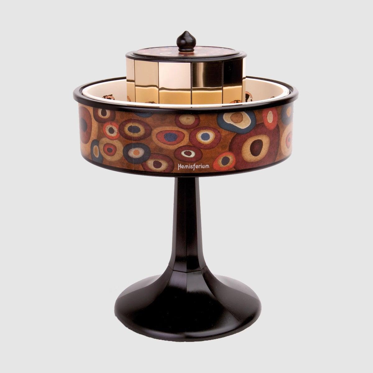 Hemisferium Mini Praxinoscope Vienne Brun Design & Black Base (Single)