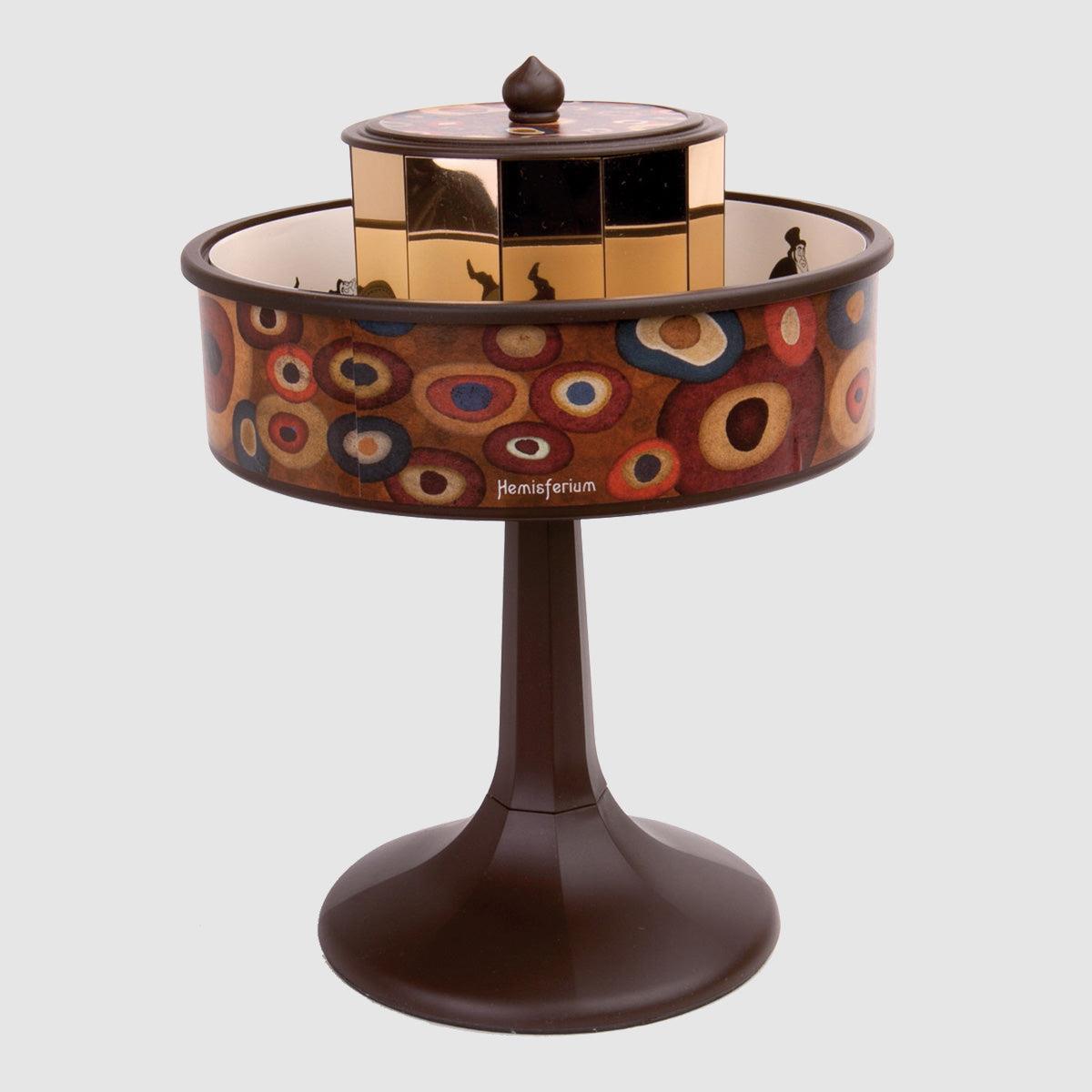 Hemisferium Mini Praxinoscope Vienne Brun Design & Brown Base (Single)