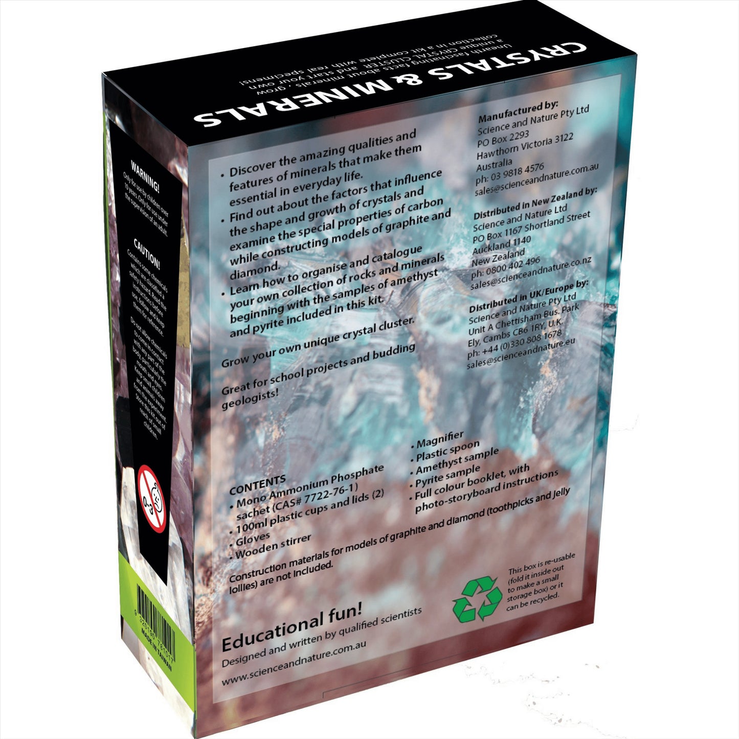 Crystals & Minerals Kit