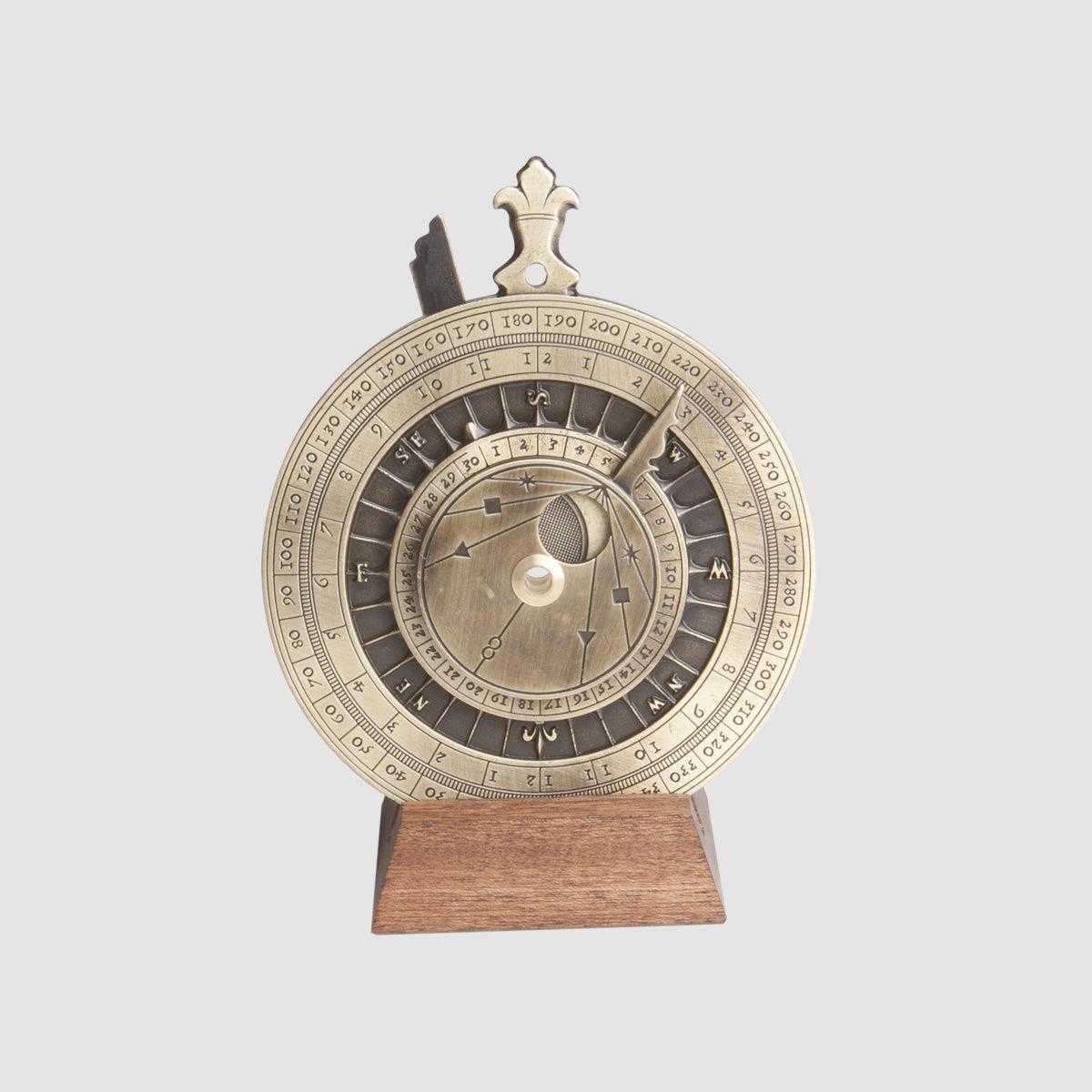 Hemisferium Nocturlabe and Tidal Computer on Stand (Pack of 1)