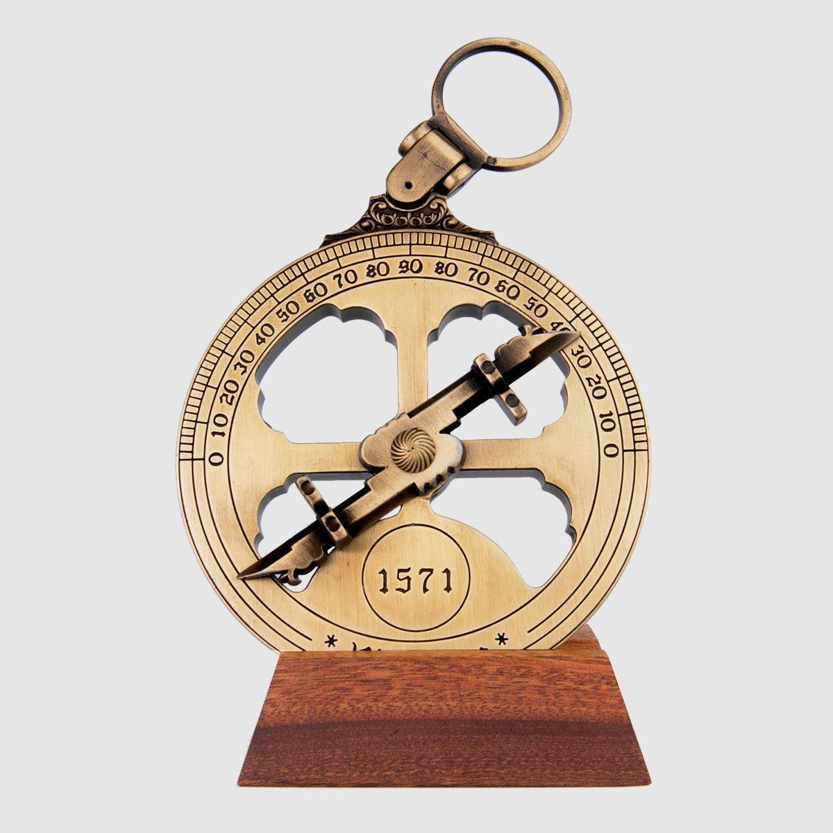 Hemisferium Nautical Astrolabe 10 Ø Replica on Stand (Pack of 1)