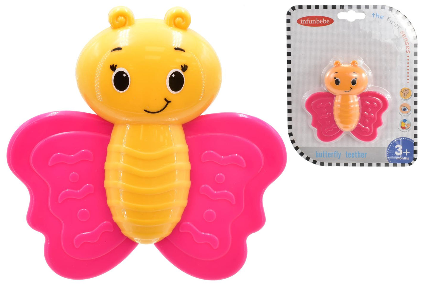 Baby's Butterfly Teether - 3m+ (Pack of 6)