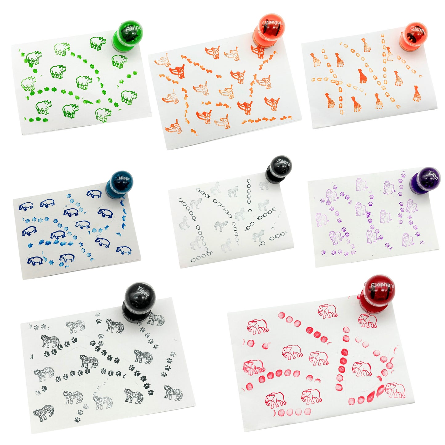 Science & Nature Wild Animal Stamper (Pack 48 Stampers)