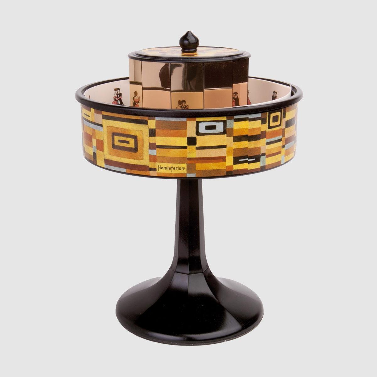 Hemisferium Mini Praxinoscope Vienne Carrés Print & Black Base SINGLE