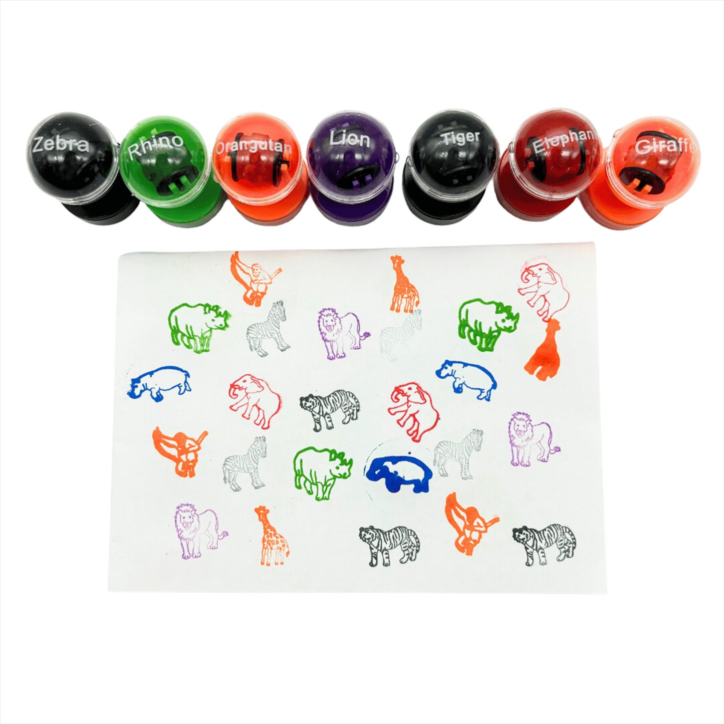 Science & Nature Wild Animal Stamper (Pack 48 Stampers)