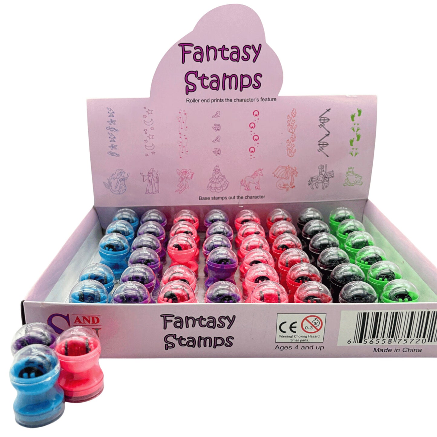 Science & Nature Fantasy Stamper (Pack 48 Stampers)