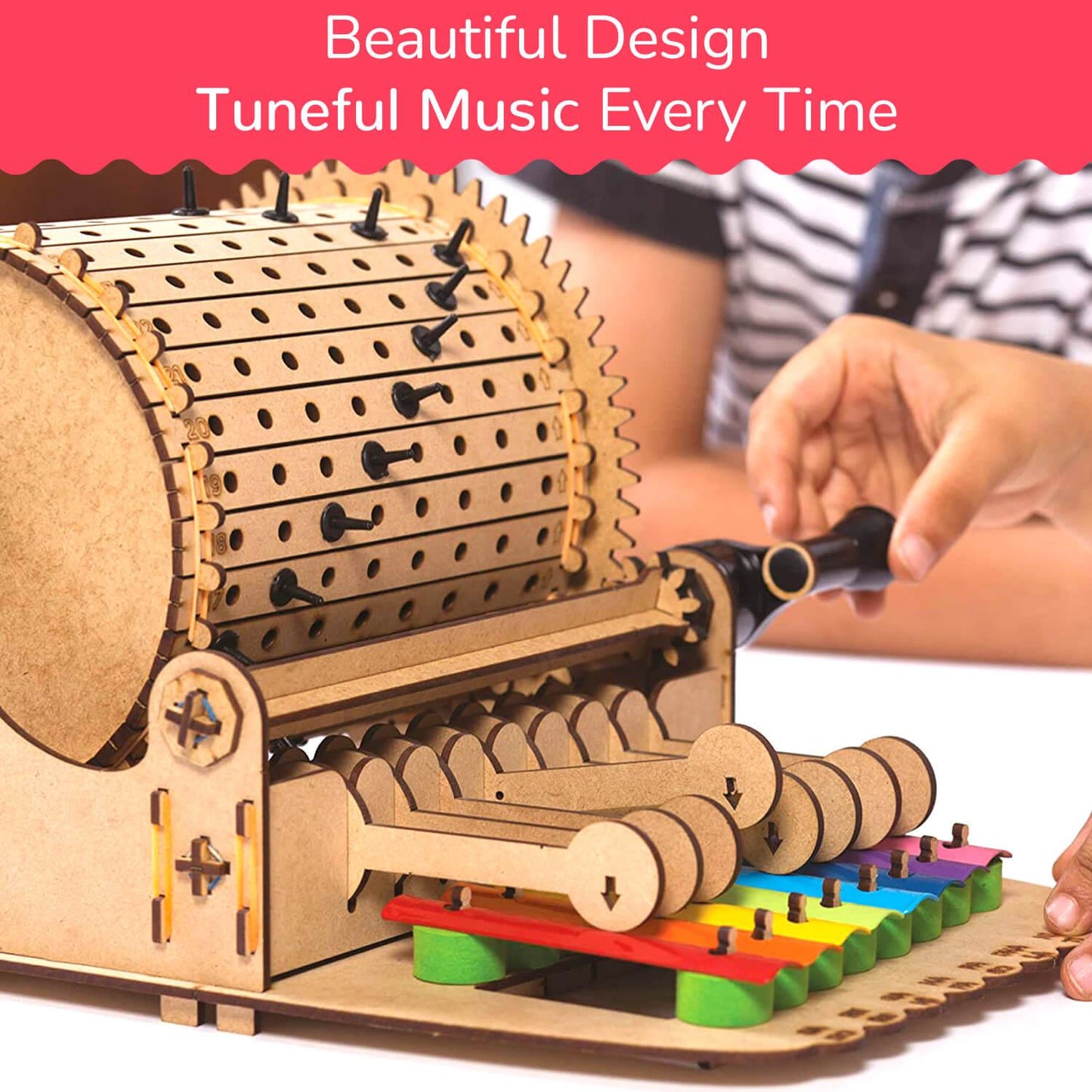 Smartivity Build Your Own Xylofun Music Machine DIY STEM Construction Toy (Pack of 1)