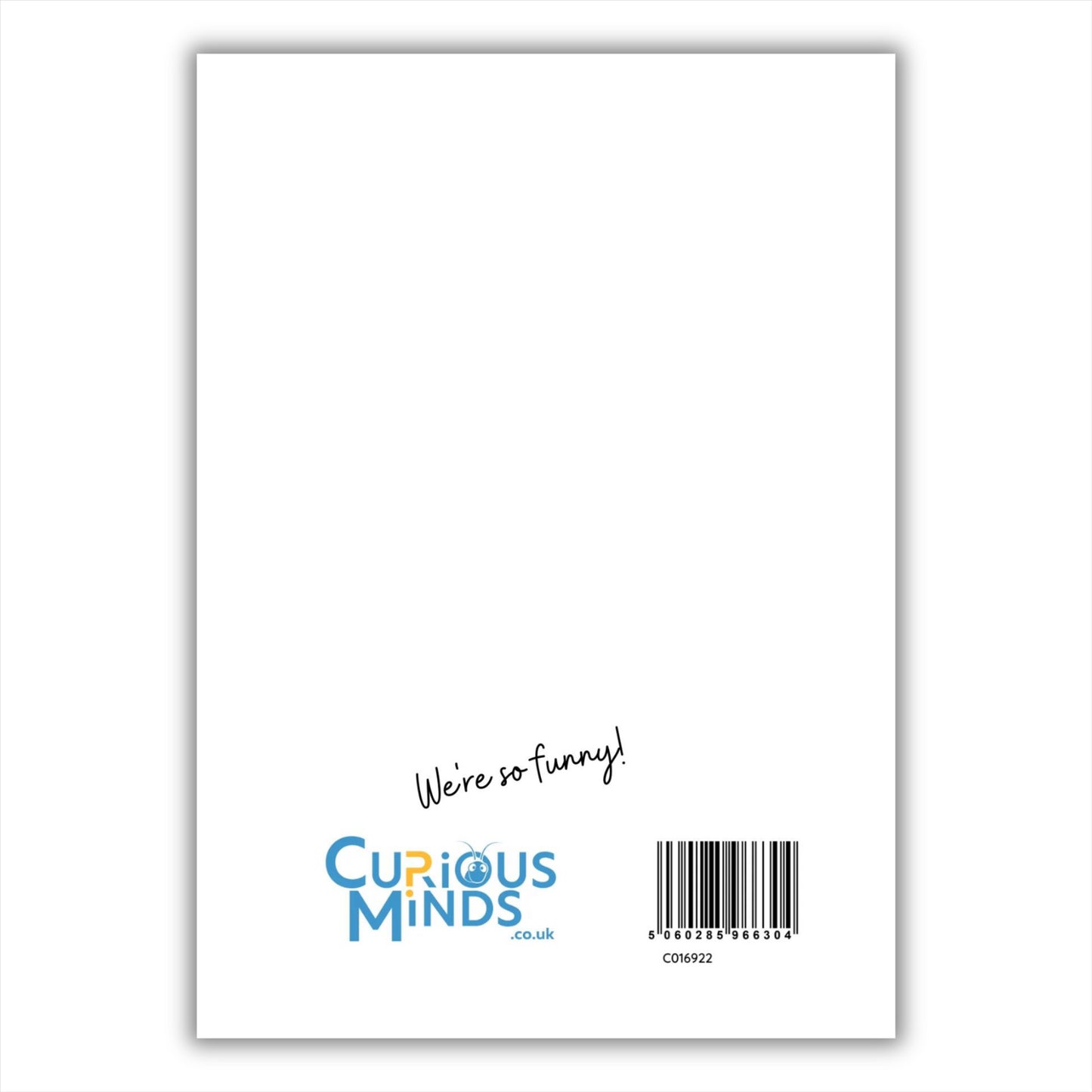 Hilarious Science - Argon Birthday Card (Pack of 6)