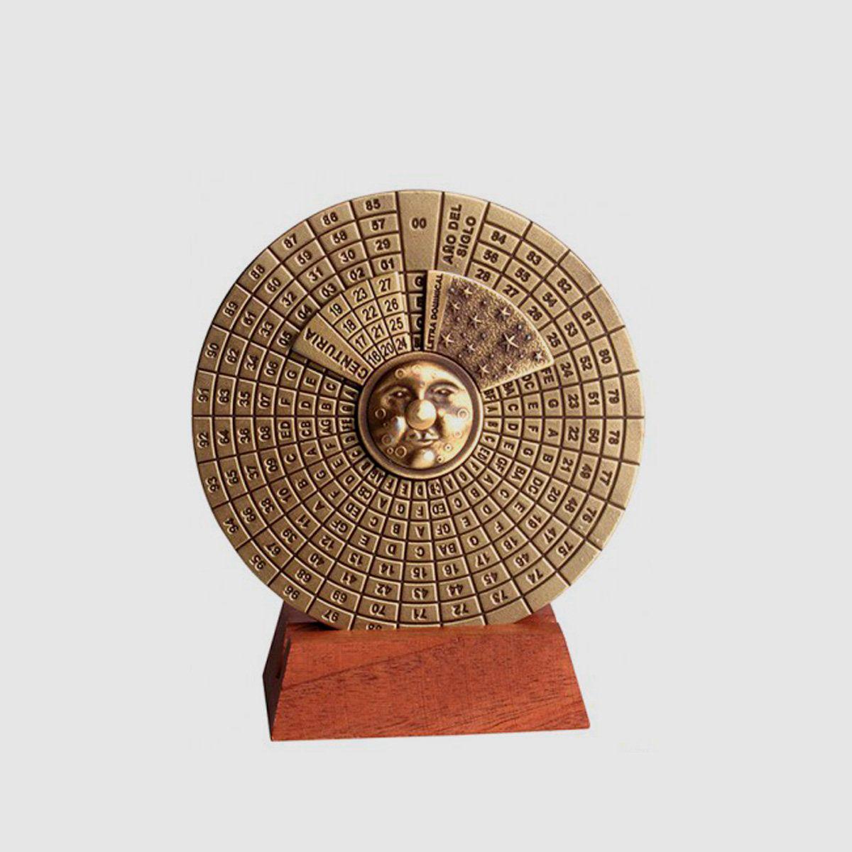 Hemisferium Perpetual Calendar Replica on Stand (Pack of 1)
