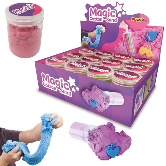 Magic Cotton Sand Tubs 110g (Box 12 Pieces)