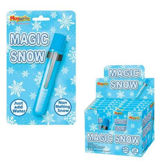 Children's Make Your Own Magic Snow Test Tube Experiment (Box of 24)