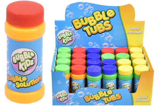 Classic Bubble Tubs with Wand Included (Box of 24)