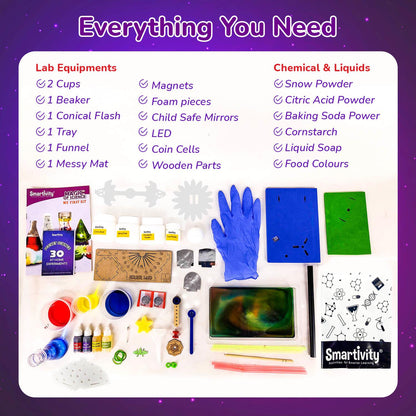 Smartivity Magic of Science | DIY STEAM Activity Kit (Pack of 3)