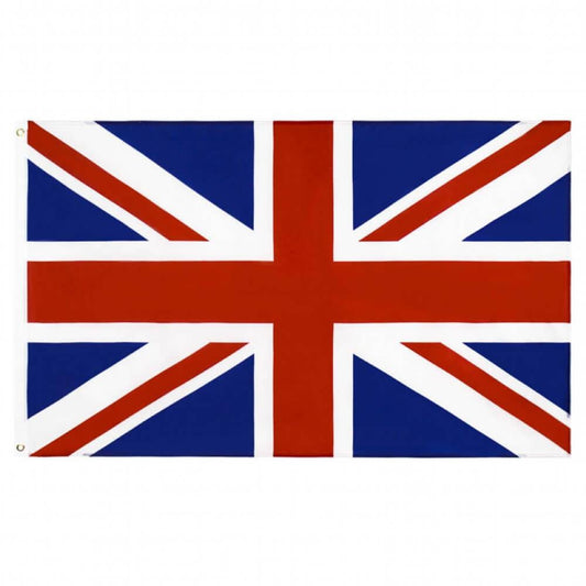 Reusable Union Jack Cloth Flag Measuring 5 x 3 Feet