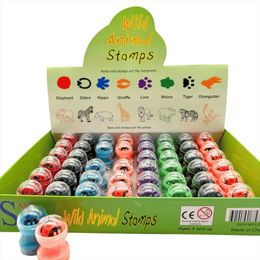 Science & Nature Wild Animal Stamper (Pack 48 Stampers)