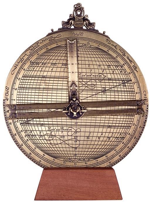 Hemisferium Rojas' Universal Astrolabe 20 ø on Stand (Pack of 1)
