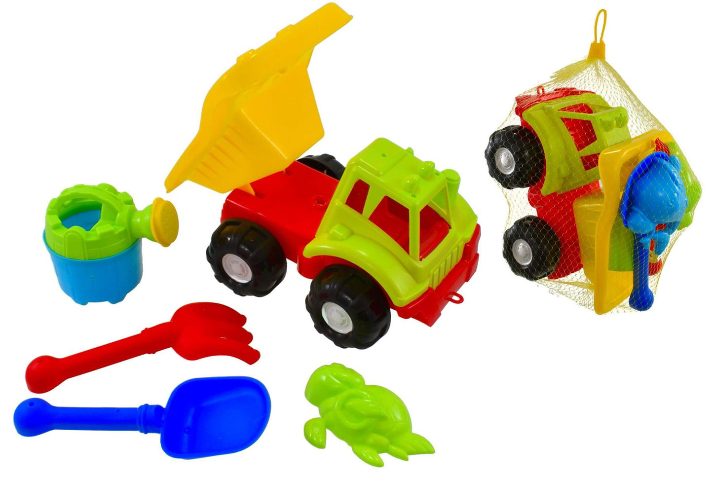 Children's Beach Truck & Accessories Toy Set (Pack of 6)