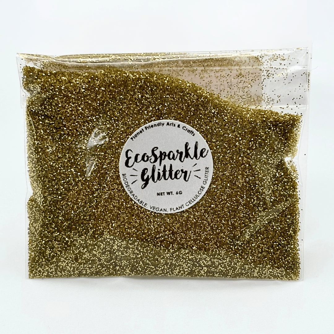 Biodegradable Sparkling Glitter - Gold 6g (Pack of 3)