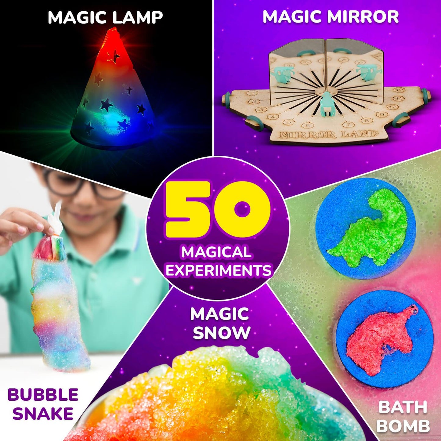 Smartivity Magic of Science | DIY STEAM Activity Kit (Pack of 3)