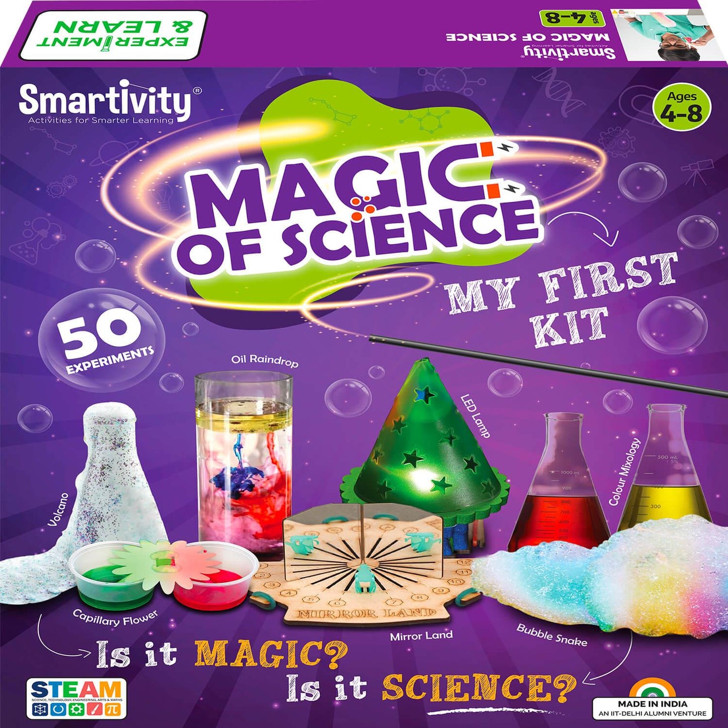 Smartivity Magic of Science Chemistry DIY STEM Activity Kit (Pack of 1)