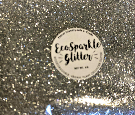 Biodegradable Sparkling Glitter Silver 6g (Pack of 3)