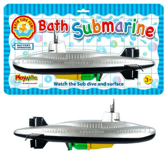 Children's Fun Scuba Battery Operated Submarine Bathtime Toy (Pack of 6)