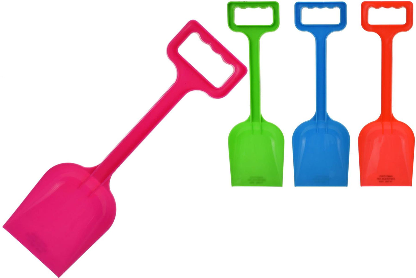 Children's 13" Outdoor Plastic Spade - Assorted Colours (Pack of 12)