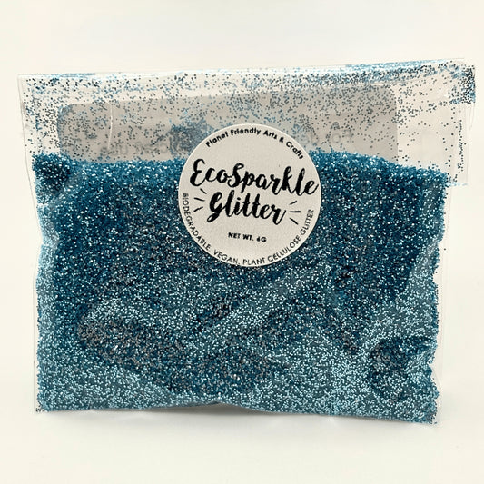 Biodegradable Sparkling Glitter - Sky Blue 6g (Pack of 3)