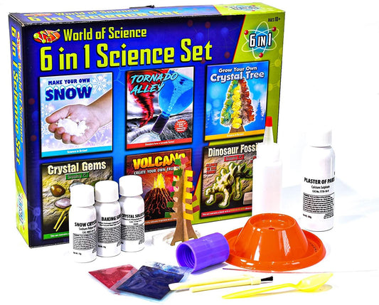 6 In 1 Science Set In Colour Box (Single unit)