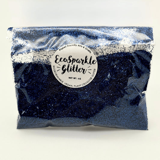 Biodegradable Sparkling Glitter - Bright Blue (Pack of 3)